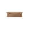 Sofa Nomad Couch treseter (244 cm) fra HKliving.  Tekstil: Corduroy Rib - Brown
