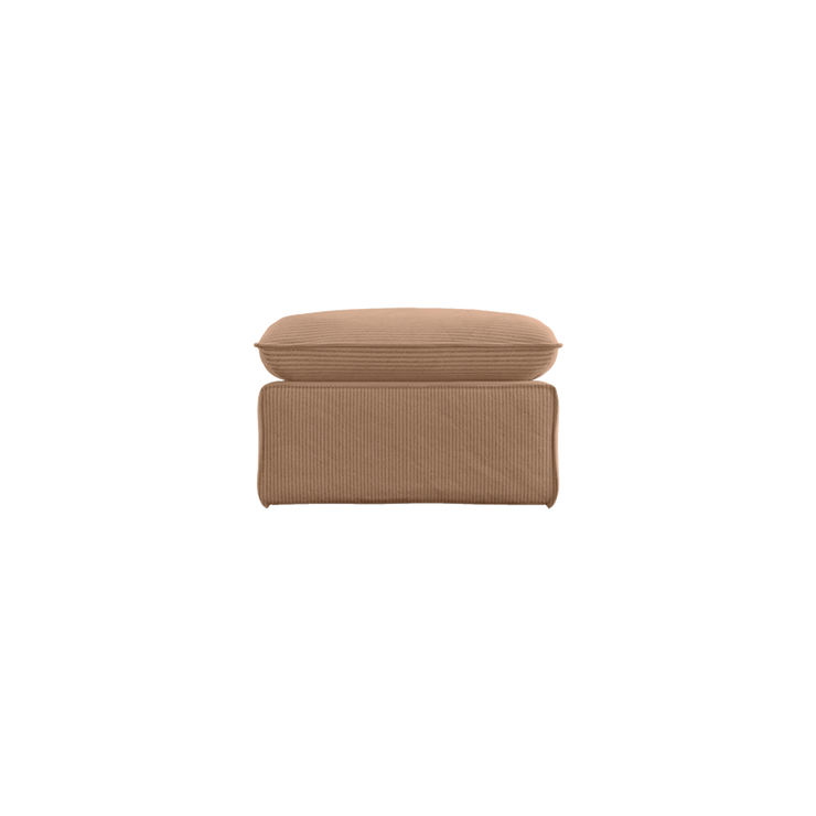 Puff Nomad Hocker fra HKliving. Tekstil: Corduroy Rib - Brown 