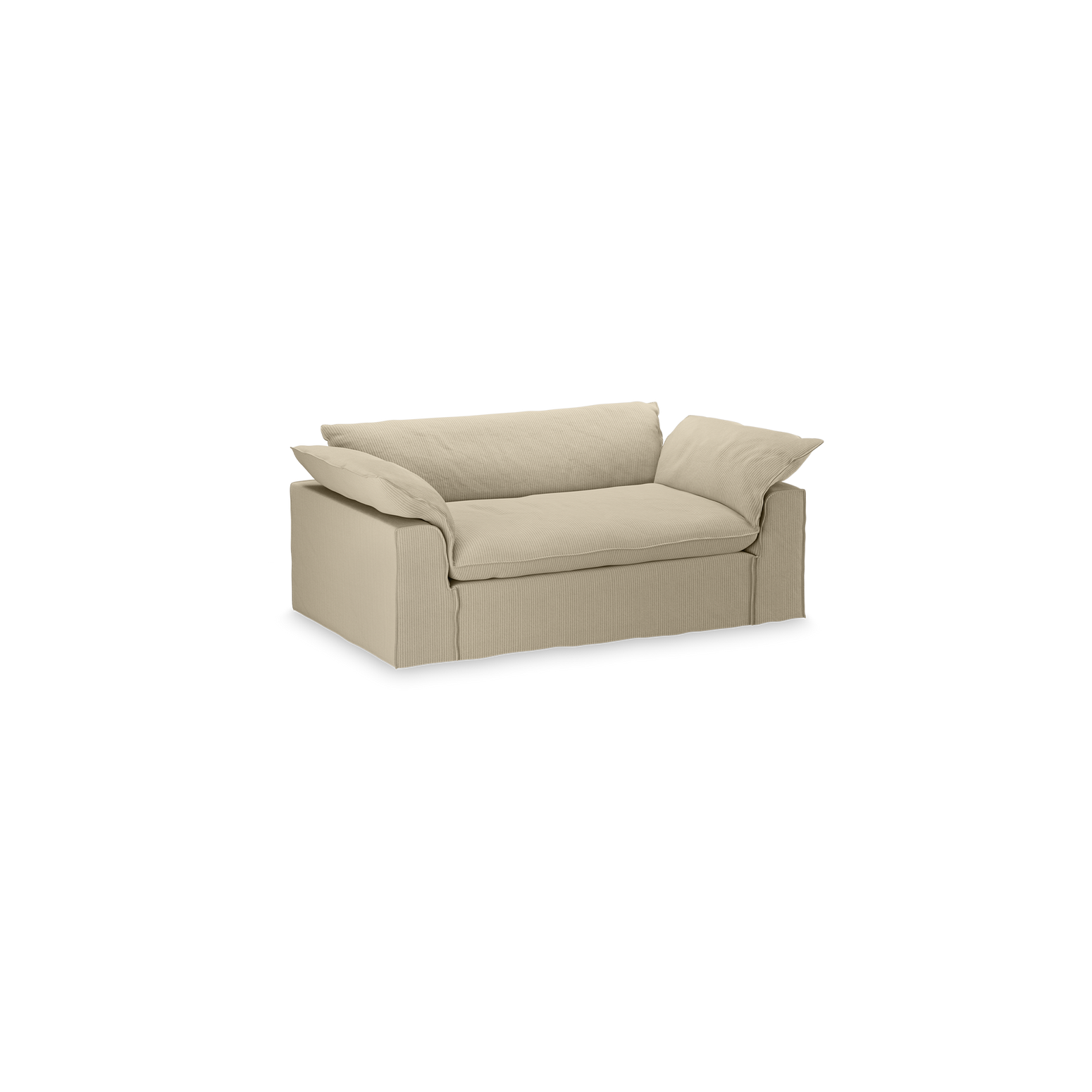 Sofa Nomad Couch toseter (204 cm) fra HKliving. Tekstil Corduroy Rib - Hay
