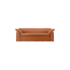 Sofa Nomad Couch treseter (244 cm) fra HKliving. Tekstil Corduroy Rib - Dusty Orange