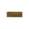 Sofa Nomad Couch treseter (244 cm) fra HKliving. Tekstil: Corduroy Velvet - Aged Gold