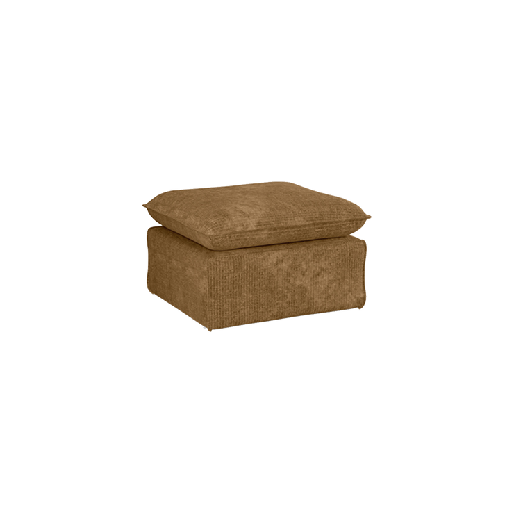 Puff Nomad Hocker fra HKliving. Tekstil: Corduroy Velvet - Aged Gold