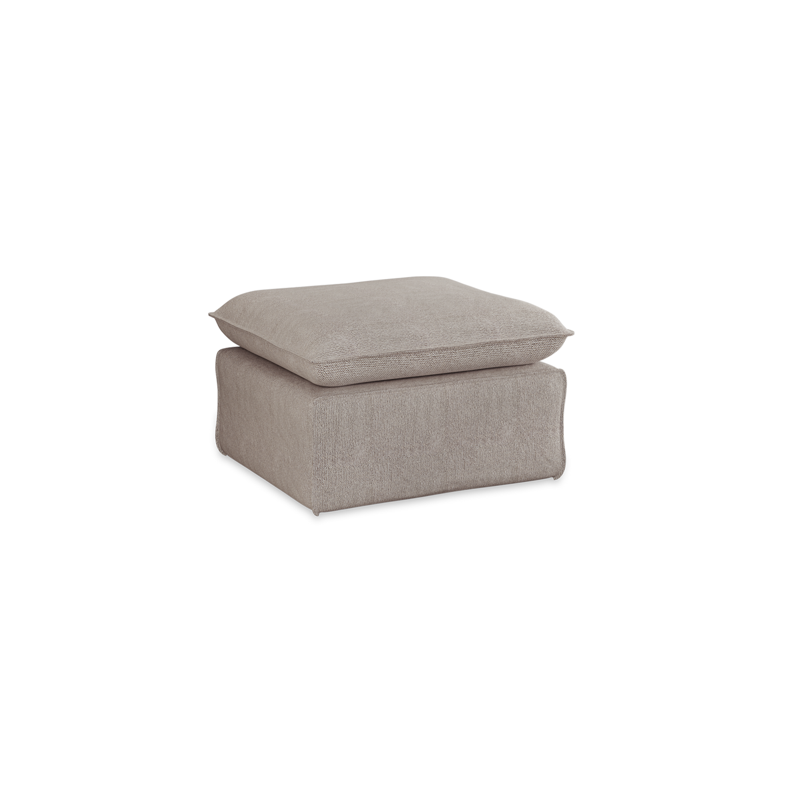 Puff Nomad Hocker fra HKliving. Tekstil: Sneak - Light Grey