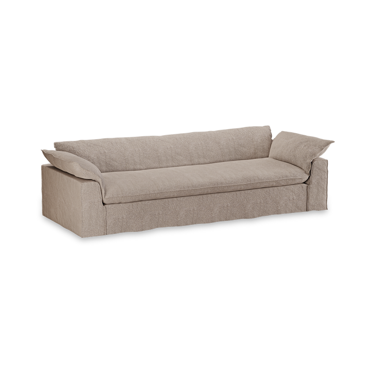 Sofa Nomad Couch fireseter (305 cm) fra HKliving. Tekstil: Sneak - Beige