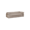 Sofa Nomad Couch treseter (244 cm) fra HKliving. Tekstil: Sneak - Beige