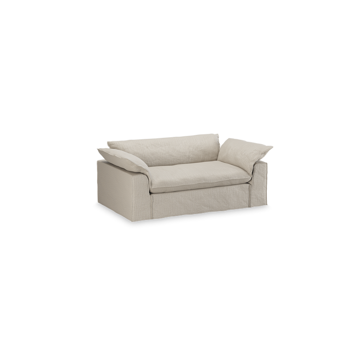 Sofa Nomad Couch toseter (204 cm) fra HKliving. Tekstil: Pure - Ivory