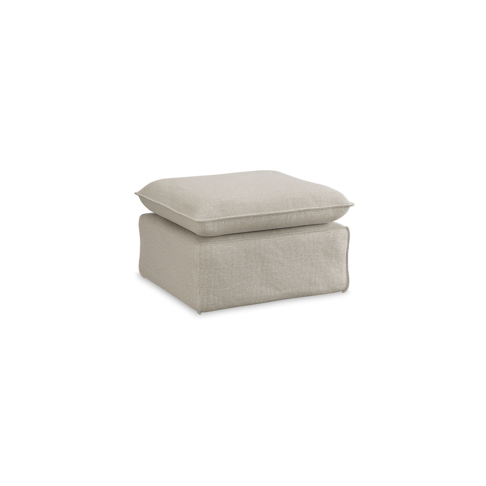 Puff Nomad Hocker fra HKliving. Tekstil: Pure - Ivory