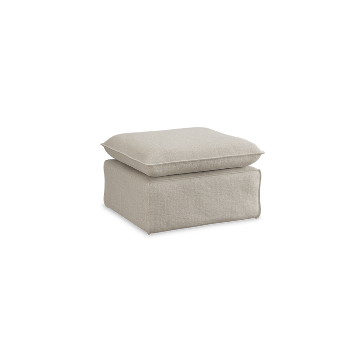 Puff Nomad Hocker fra HKliving. Tekstil: Pure - Ivory