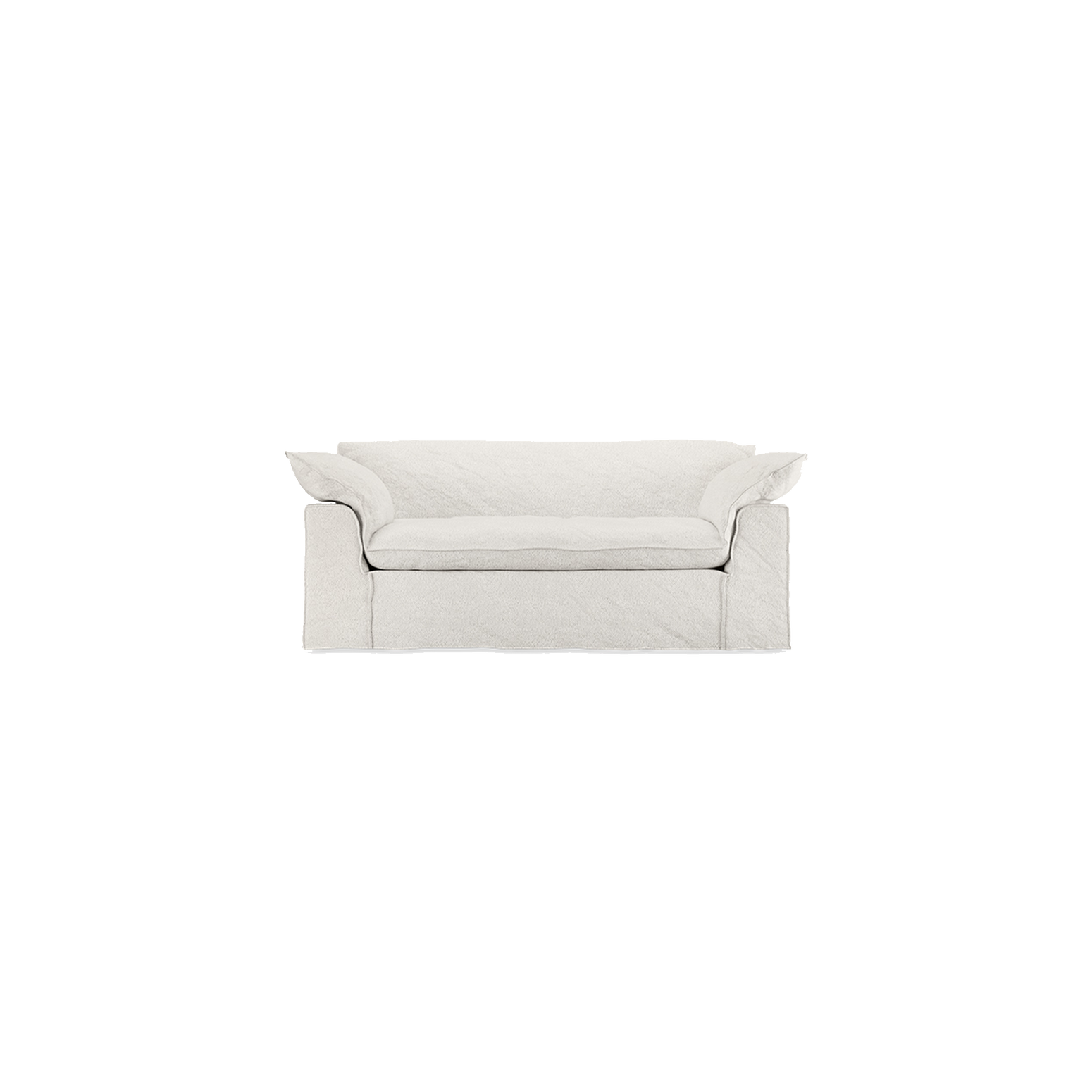 Sofa Nomad Couch toseter (204 cm) fra HKliving. Tekstil: Boucle - Cream