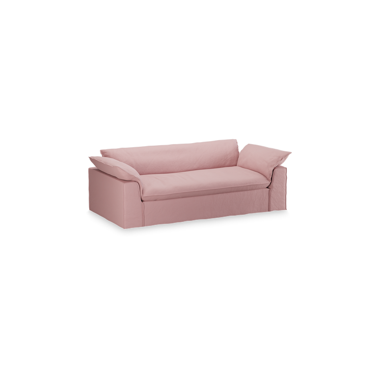 Sofa Nomad Couch treseter (244 cm) fra HKliving. Tekstil: Wise - Blossom