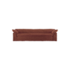 Sofa Nomad Couch fireseter (305 cm) fra HKliving. Tekstil: Royal Velvet - Magnolia
