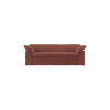 Sofa Nomad Couch treseter (244 cm) fra HKliving. Tekstil: Royal Velvet - Magnolia