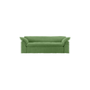 Sofa Nomad Couch treseter (244 cm) fra HKliving. Tekstil: Royal Velvet - Green