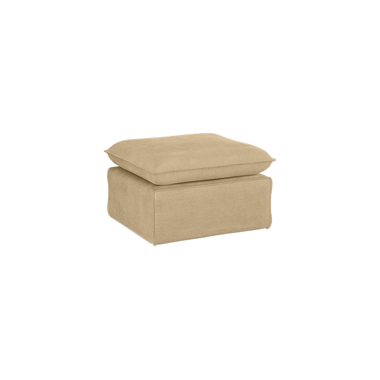 Puff Nomad Hocker fra HKliving. Tekstil: Royal Velvet - Cream