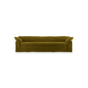 Sofa Nomad Couch fireseter (305 cm) fra HKliving. ad Couch toseter (204 cm) fra HKliving. Tekstil: Royal Velvet - Olive