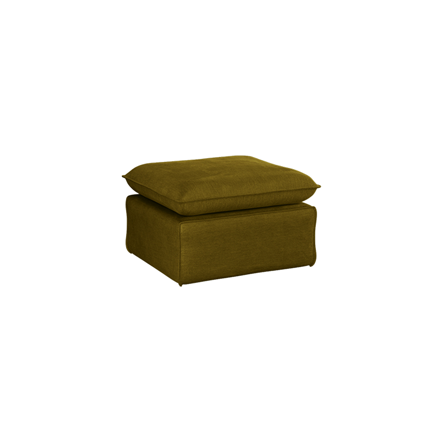 Puff Nomad Hocker fra HKliving. Tekstil: Royal Velvet - Olive