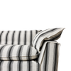 Sofa Nomad Couch fireseter (305 cm) fra HKliving. Tekstil: Rocco Chalkstripe