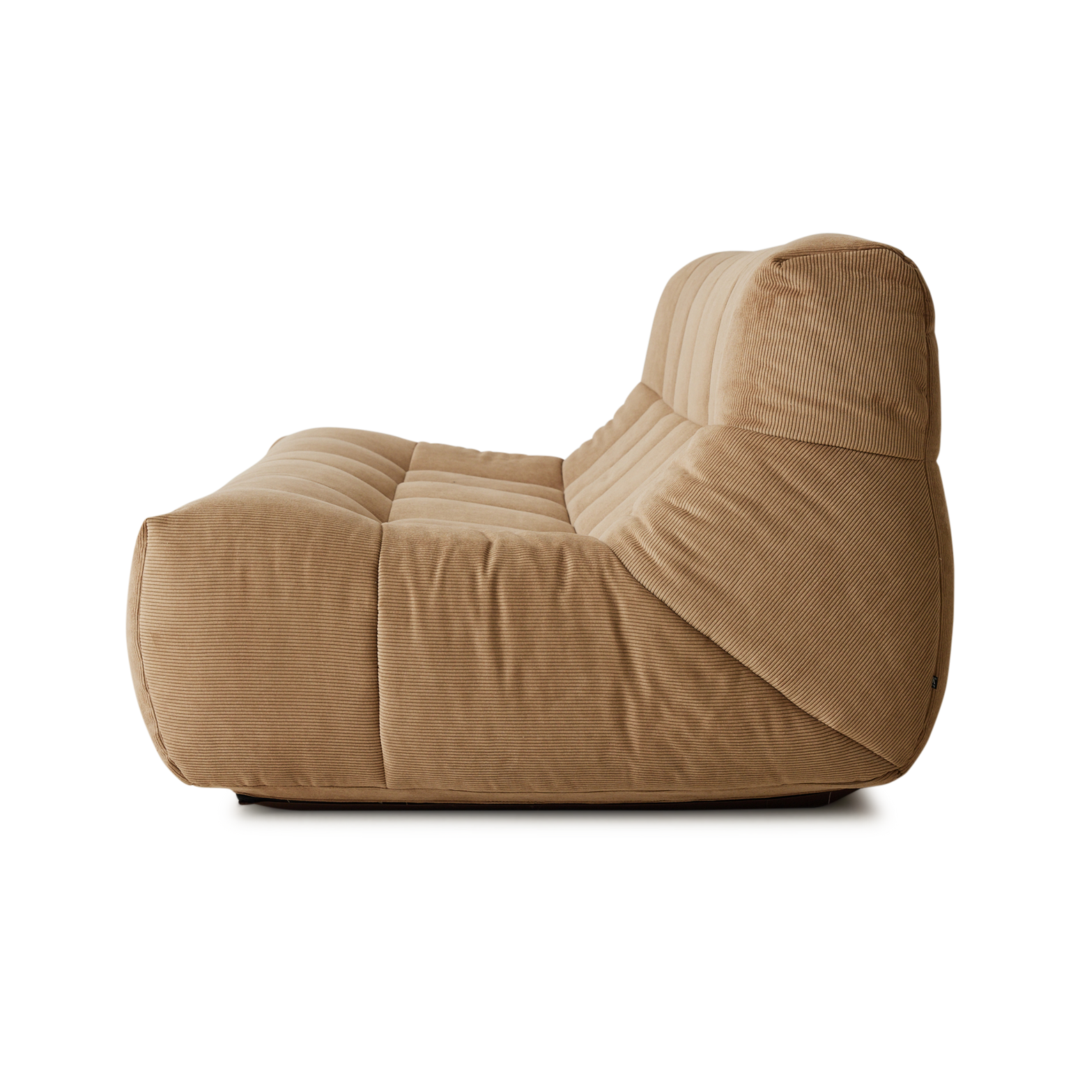 Lav loungesofa Lazy Lounge Bench fra HK Living, sett fra siden