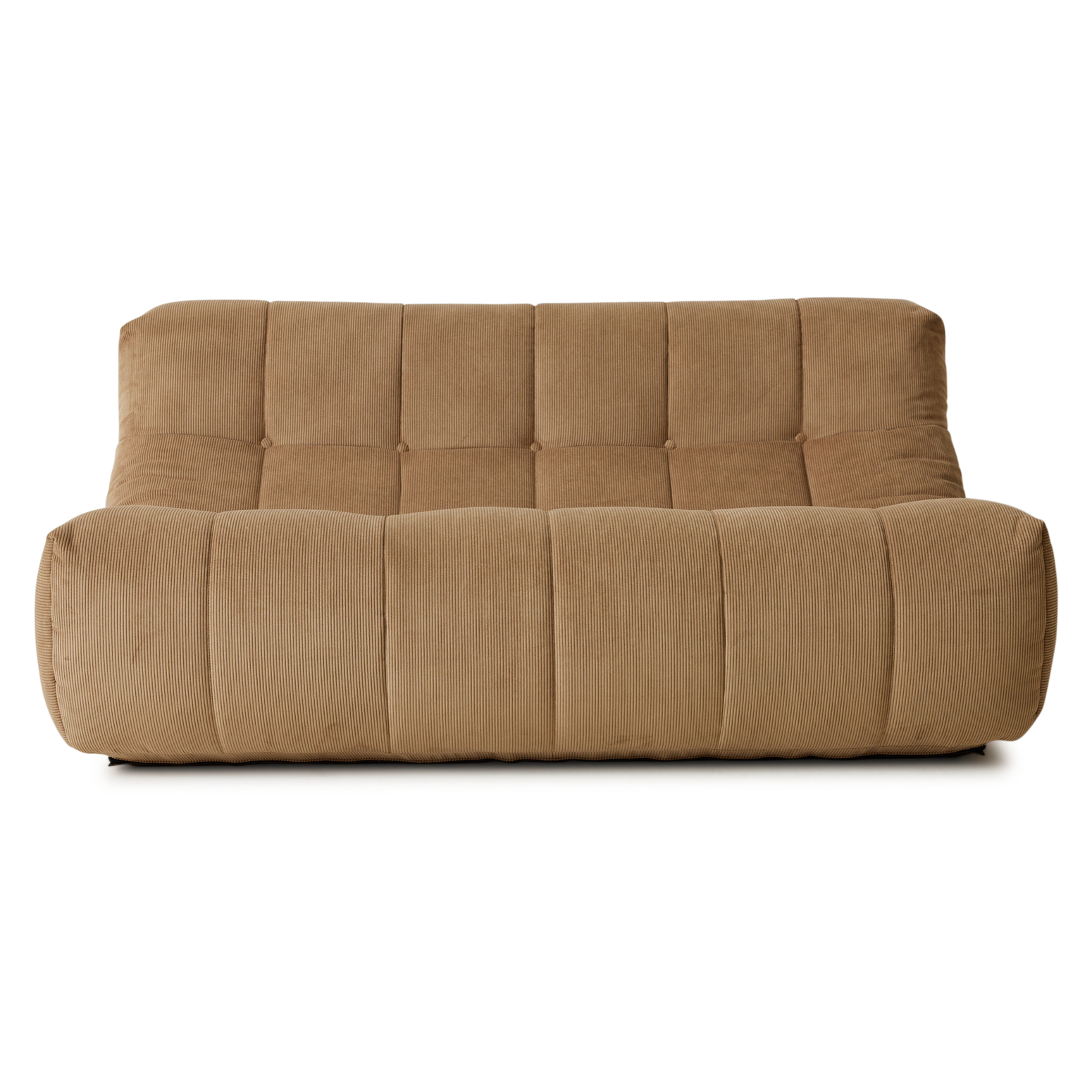 Lav loungesofa Lazy Lounge Bench fra HK Living, sett forfra