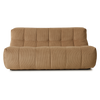 Lav loungesofa Lazy Lounge Bench fra HK Living, sett forfra