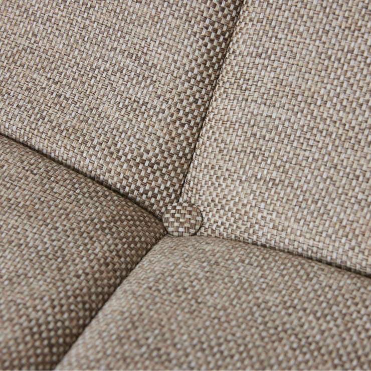 Lenestolen Lazy Lounge Chair fra HK Living i tekstilet Outdoor Natural