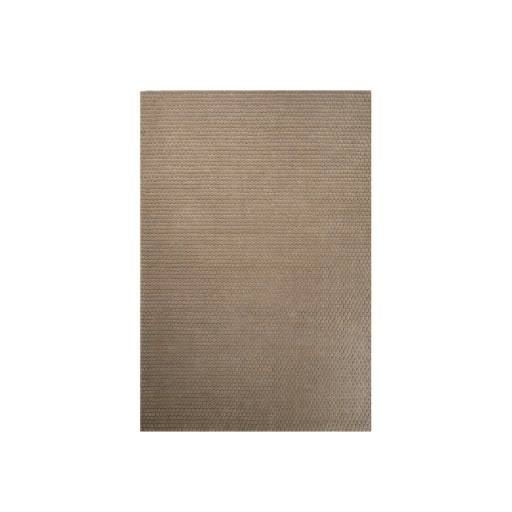 Teppet Drops fra Massimo Copenhagen i beige/ Rocky Grey.