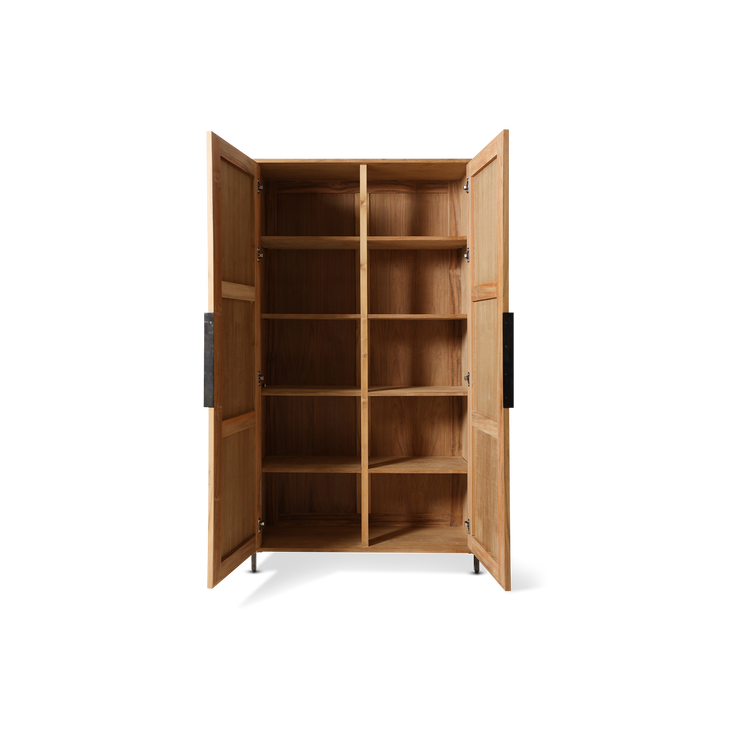 Skap Pioneer Rattan Cupboard fra HK Living