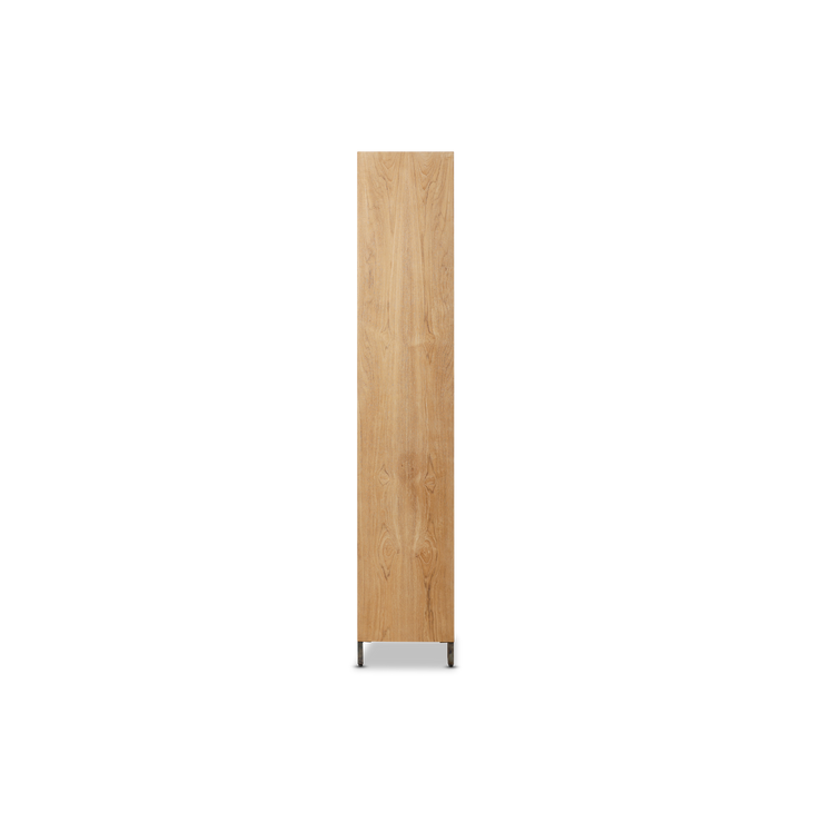 Skap Pioneer Rattan Cupboard fra HK Living, sett fra siden