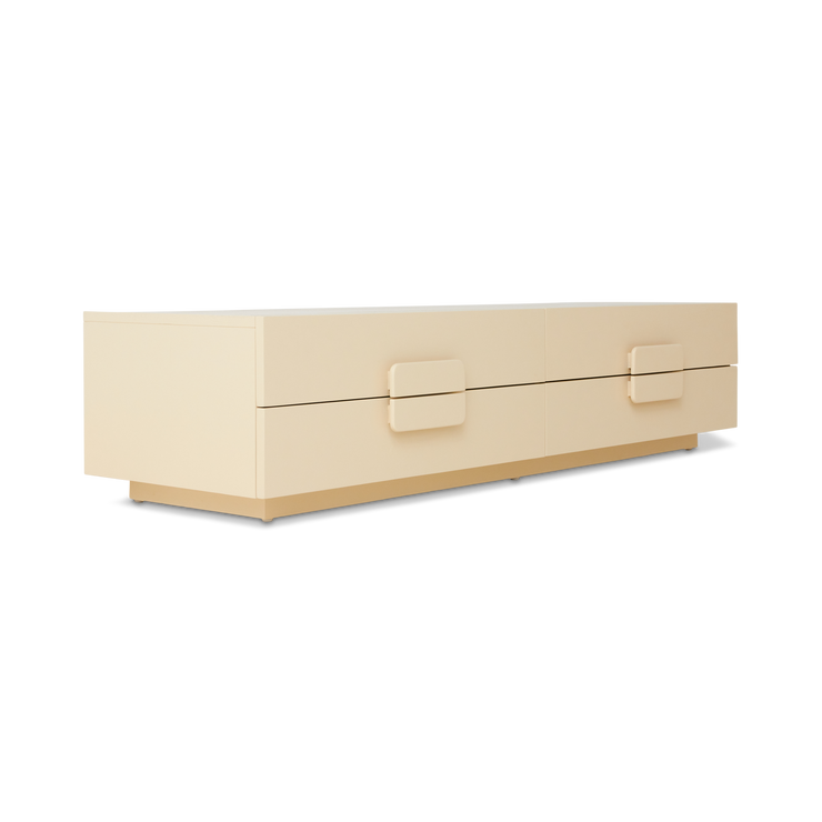 Kremfarget kommode Spacious Lowboard fra Hk Living