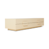 Kremfarget kommode Spacious Lowboard fra Hk Living