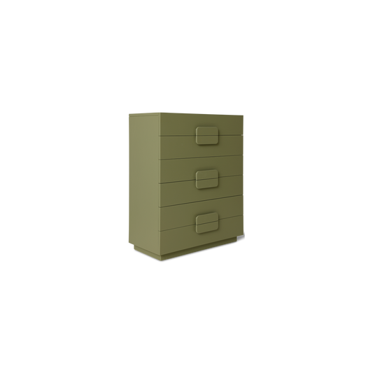 Kommoden Spacious Drawer Cabinet fra HK Living i grønn/ Army Green.