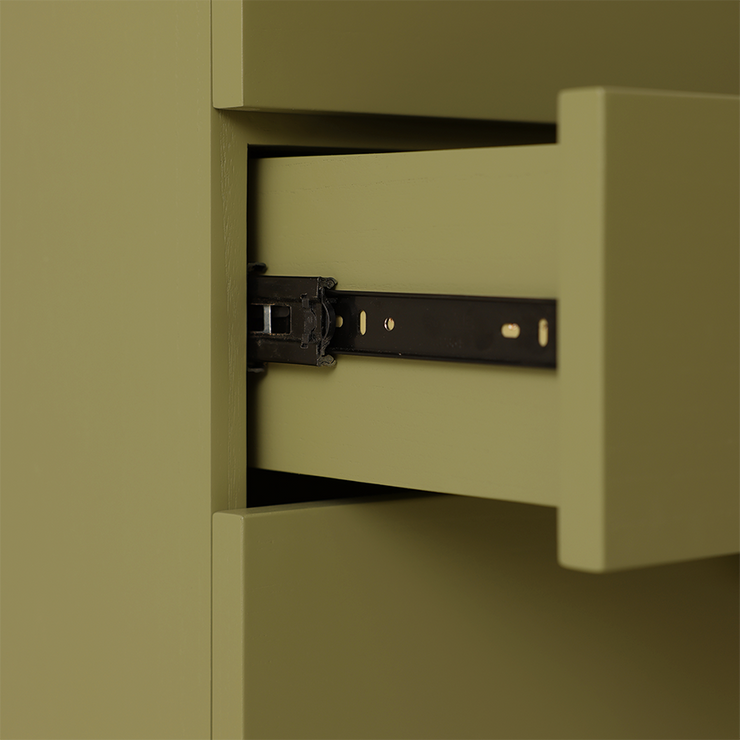 Kommoden Spacious Drawer Cabinet fra HK Living i grønn/ Army Green.