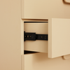 Kommoden Spacious Drawer Cabinet fra HK Living i beige/ Cream.