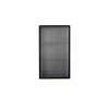 Veggskap Haze Wall Cabinet Rillet Glass fra Ferm Living i svart / Black.