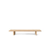 Kona Display Table fra Ferm Living i fargen Natural (naturfarget utgave).