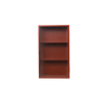 Veggskap Haze Wall Cabinet Rillet Glass fra Ferm Living i oksidert rød / Oxide Red.