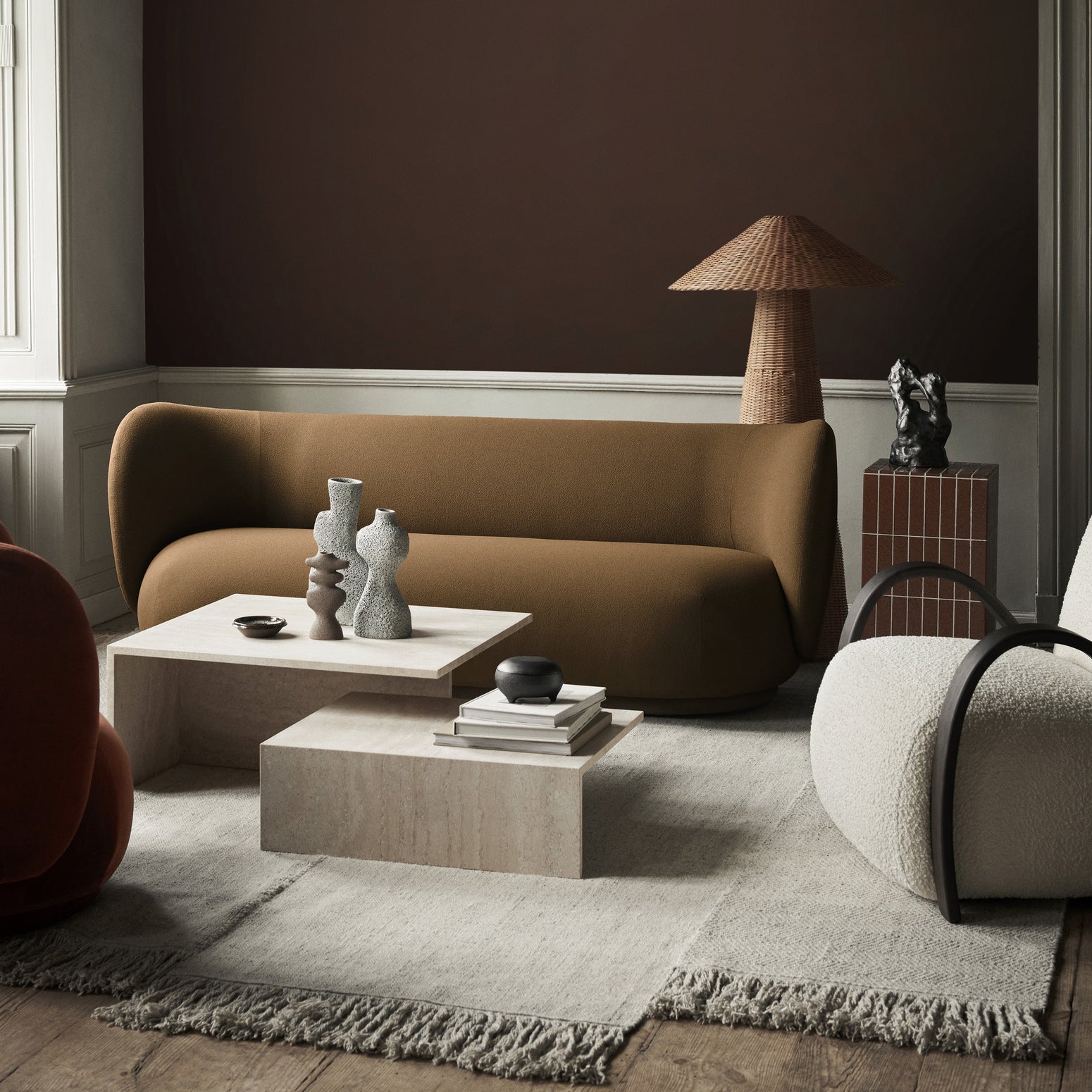 Rico 3 seter sofa fra Ferm Living