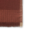 Pleddet Weaver Throw fra Ferm Living i fargen Red Brown. 