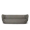 Sofa Rico Lounger fra Ferm Living i det stripete tekstilet Louisiana