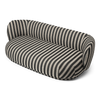 Sofa Rico Lounger fra Ferm Living i det stripete tekstilet Louisiana