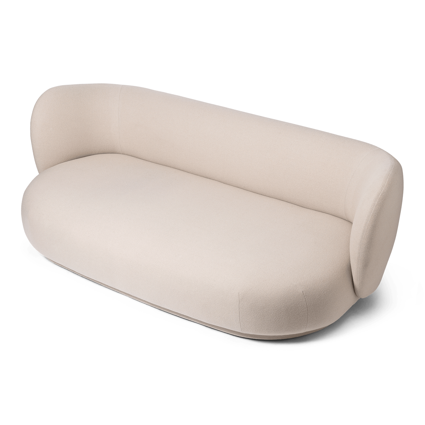 Sofa Rico Lounger fra Ferm Living i tekstilet Tonus 135 (Off-White)