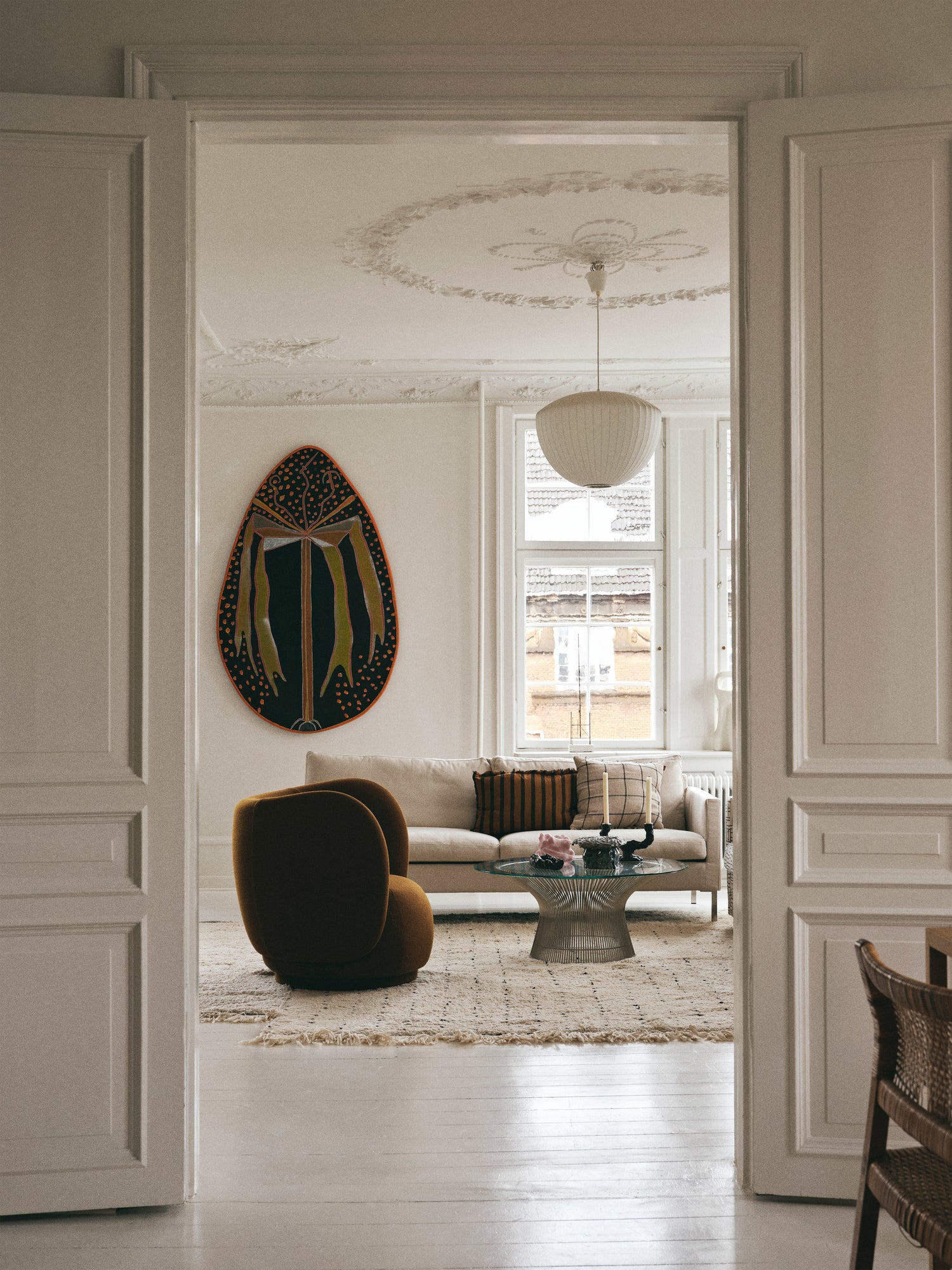 Lenestolen Rico Lounge Chair fra Ferm Living