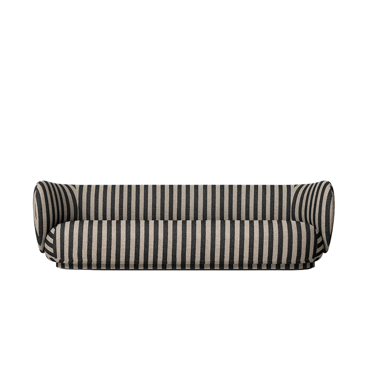 Sofa Rico 4 seter fra Ferm Living i tekstilet  Louisiana
