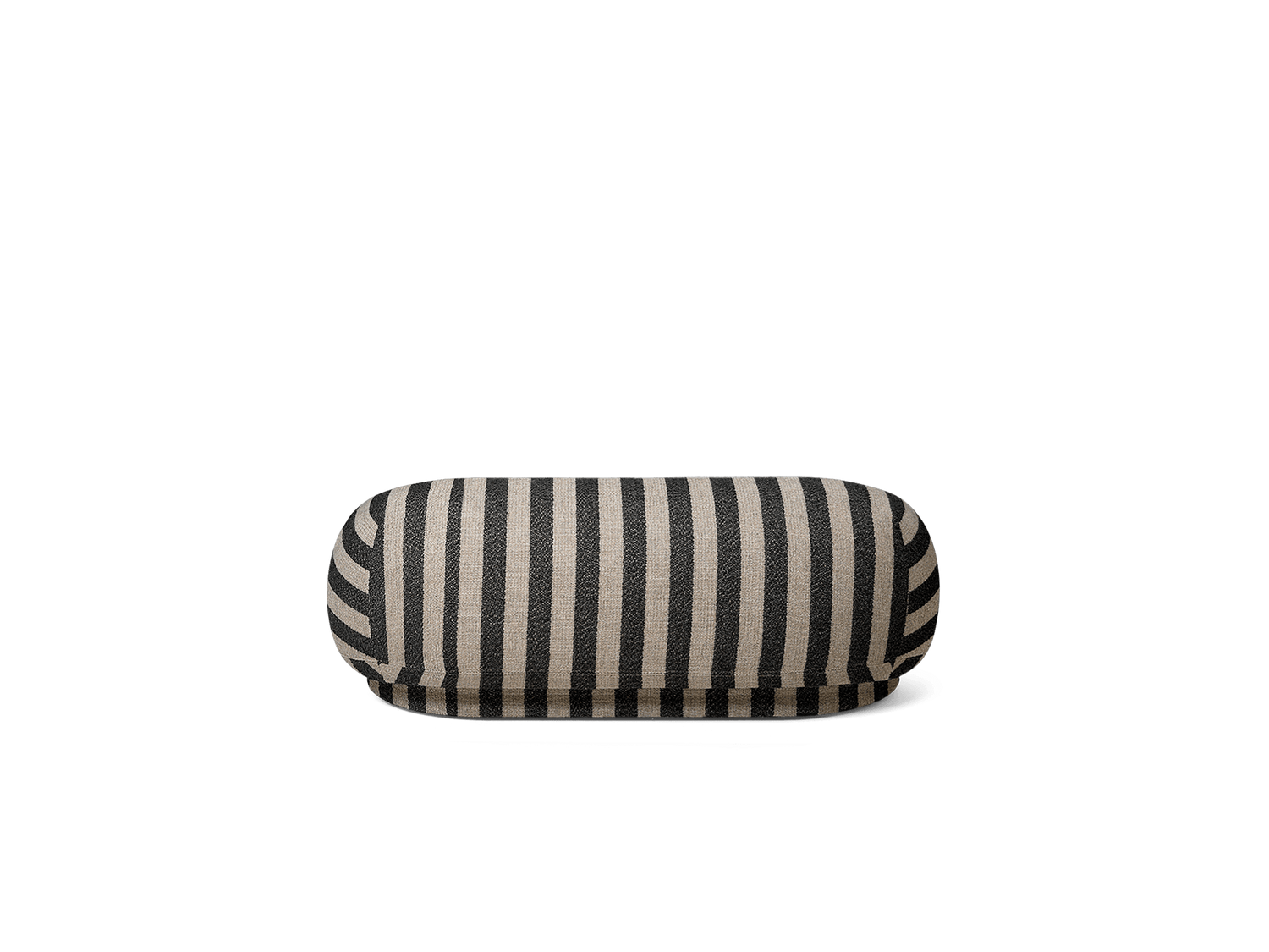 Puff Rico Ottoman fra Ferm Living i tekstilet Louisiana