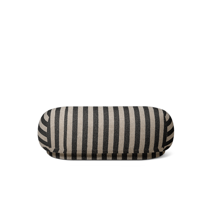 Puff Rico Ottoman fra Ferm Living i tekstilet Louisiana