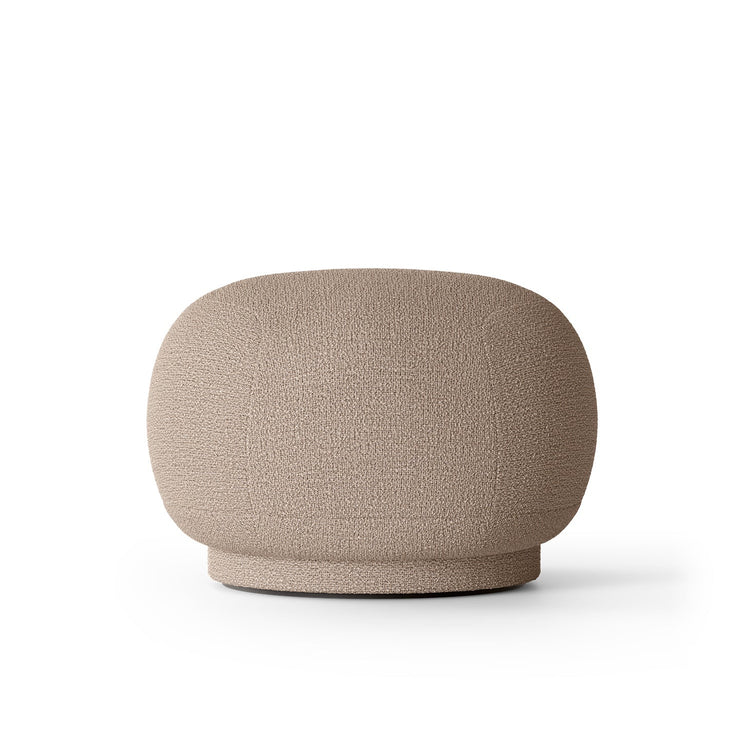 Puff Rico Pouf fra Ferm Living i tekstilet Bouclé i fargen Sand