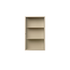 Veggskap Haze Wall Cabinet Rillet Glass fra Ferm Living i beige / Cashmere.