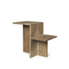Sidebord Distinct Side Table Travertine i Dark Brown Travertine.