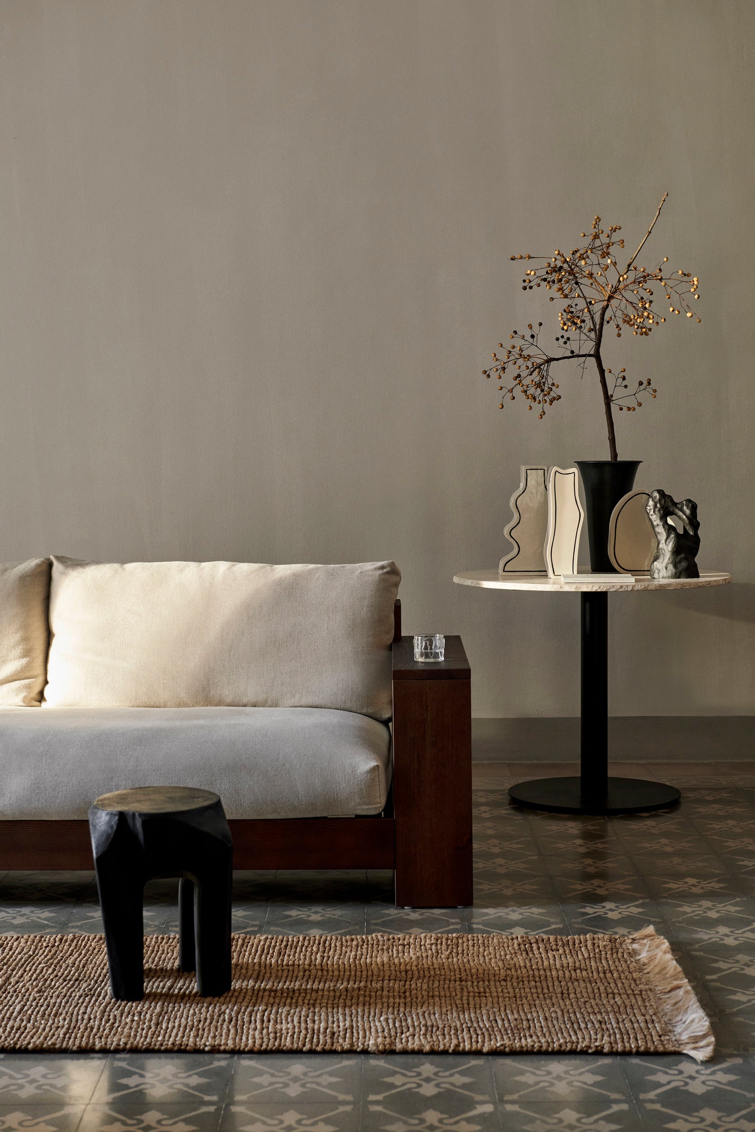 Løper Athens Runner natur jute – OsloDeco