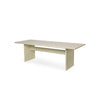 Spisebordet Rink Dining Table i fargen Eggshell fra Ferm Living i størrelse 90x240 cm